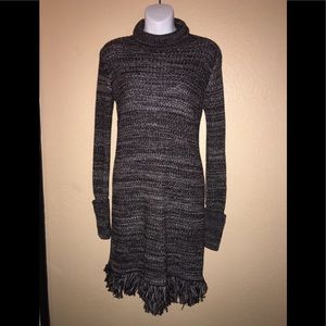 Who what Wear Turtleneck Knit Sweater Dress